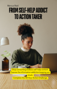 From Self Help To Action Taker - Cover